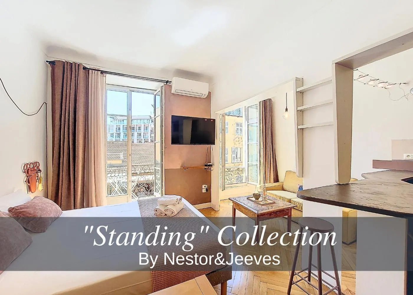 Nestor&Jeeves - City Trip - Central - Balcony Nice